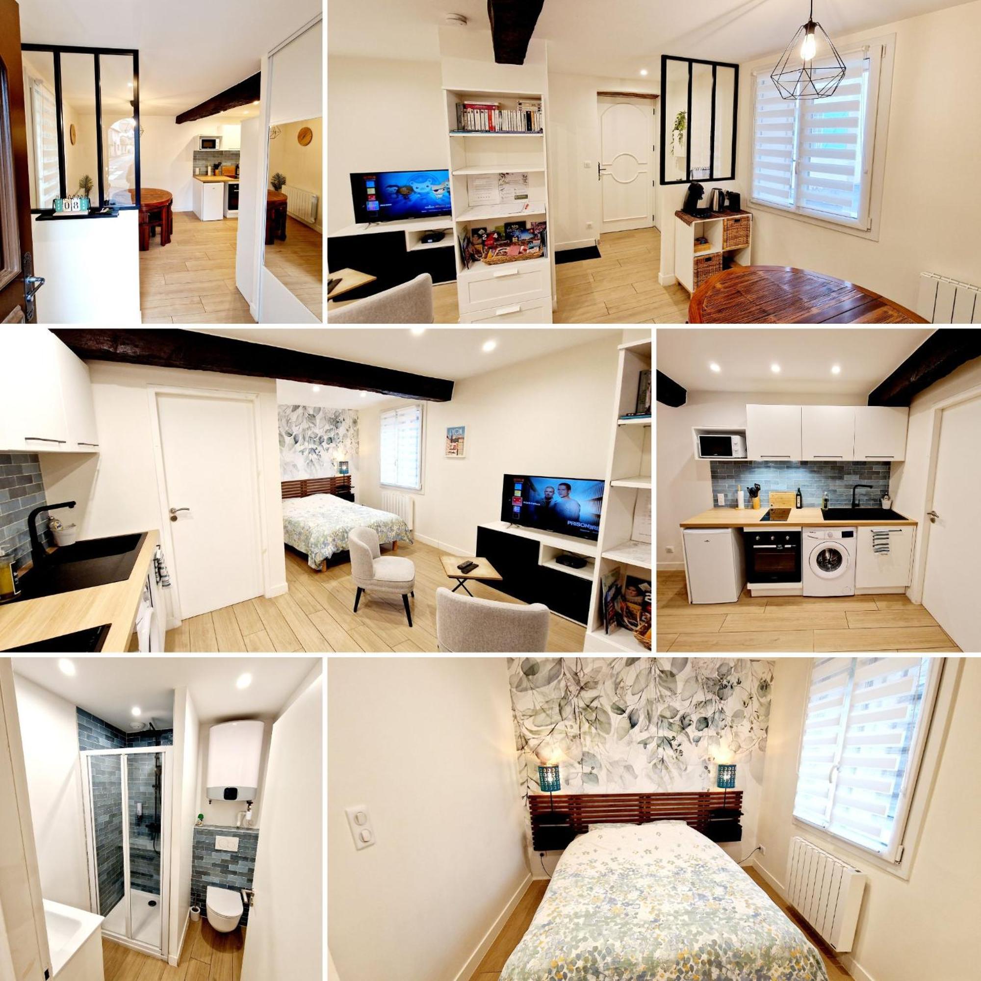 Studio Entierement Equipe Cailloux-sur-Fontaines Экстерьер фото